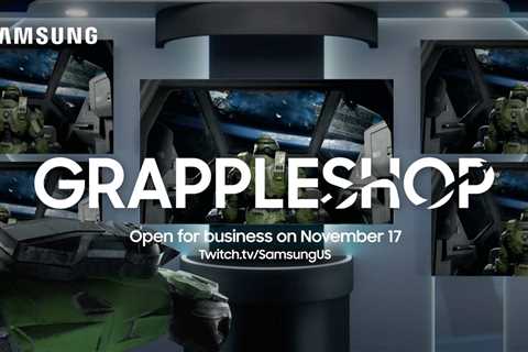 Xbox and Samsung Announce the Samsung Grappleshop in Partnership with Halo Infinite - Free Game..