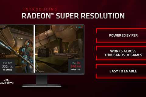 AMD Radeon Super Resolution available now via driver update