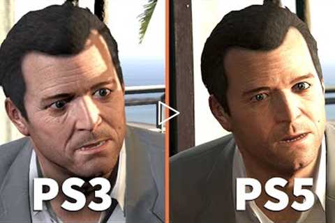 GTA 5 | PS3 vs PS5 4K Graphics Comparison