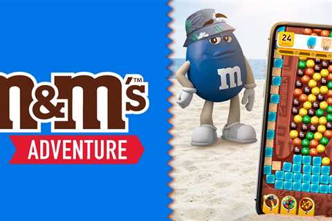 M&M’S Adventure is a colourful candy gravity blast puzzle that's out now on iOS and Android