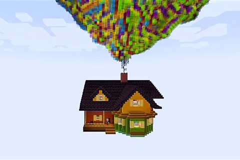 Fans make Minecraft build of Carl & Ellie’s house from Up