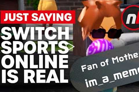 No, Nintendo Switch Sports' Online Isn't Fake