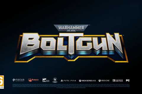 Retro FPS Warhammer 40,000: Boltgun Announced for PS5, PS4, Xbox, Switch, & PC