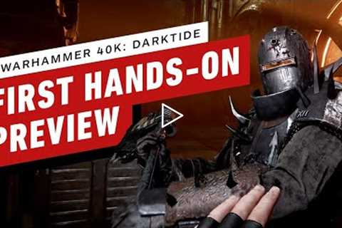 Warhammer 40K: Darktide - The First Hands-On Preview