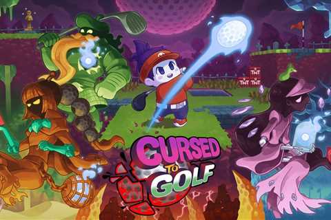 Cursed to Golf Putts Rogue-Like Elements in Side-Scrolling Golf on PS5, PS4 Next Month