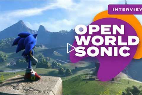 How Sonic Frontiers Brings Sonic Into An Open World - Developer Interview | Summer Game Fest 2022