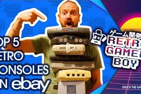 Top 5 Retro Game Consoles on eBay