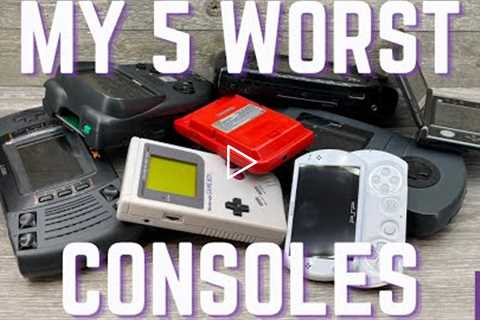 My 5 WORST handheld game Consoles