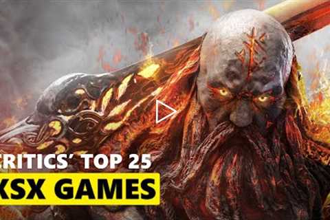 Top 25 Xbox Series X Games According to Critics