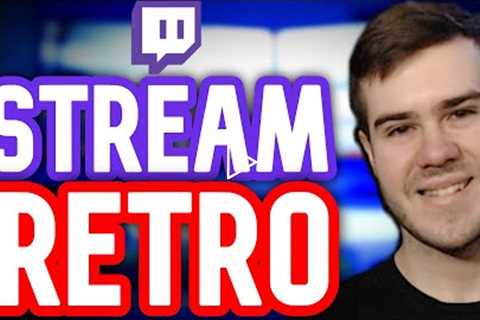 HOW TO STREAM & RECORD RETRO GAMES 2021 (EASY TWITCH YOUTUBE RETRO GAMING)