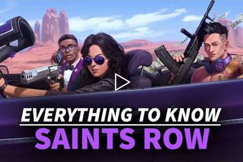 Saints Row - Everything To Know