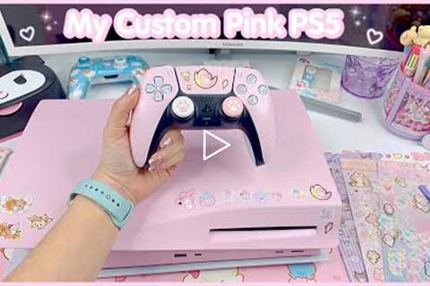 Customizing My Pink PlayStation 5