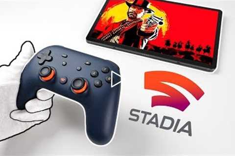 Google Stadia Console Unboxing - The Future of Gaming? (Gameplay Review + Controller)