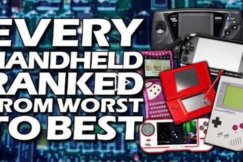 Every Handheld Console Ranked From WORST To BEST