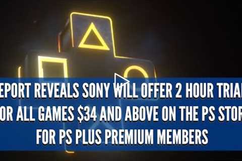 Sony Is Making a VERY BIG MOVE With PS Plus Premium. Game Trials for All PS5/PS4 AAA Games.