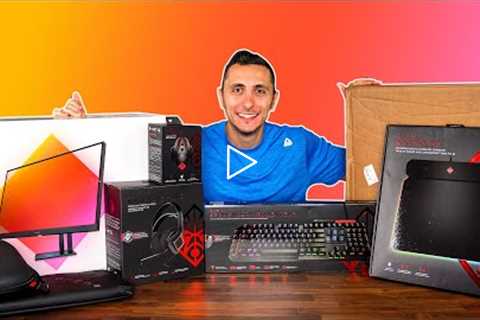 Gamers Paradise OMEN Unboxing + 30L Gaming PC Setup