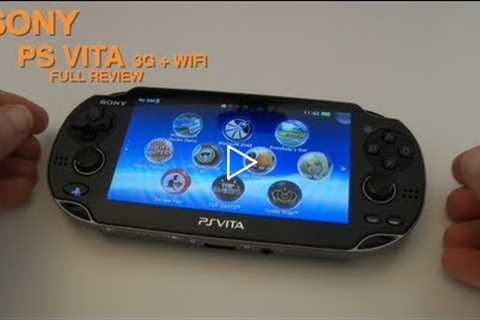 Sony PS Vita 3G + WiFi Full Review