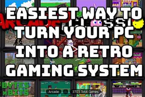 Turn your PC into a retro gaming system. Easiest install for consoles, arcade and home computers