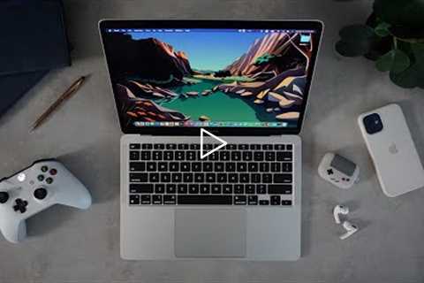 The MacBook Air M1 is AMAZING for PRODUCTIVITY and Gaming (Apple Arcade)