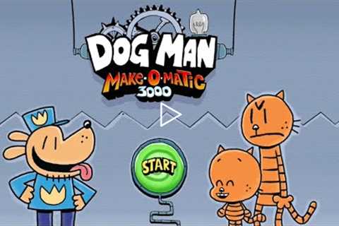 Dog Man and Cat Kid Game | Mate-O-Matic 3000  - Scholastic Home App