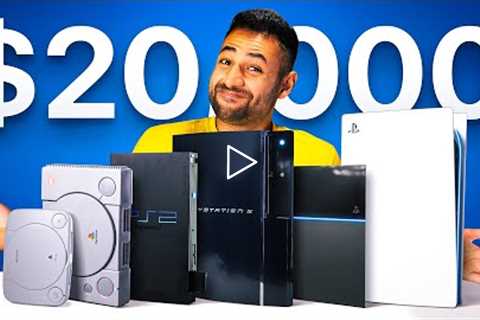 I bought every Playstation Ever.