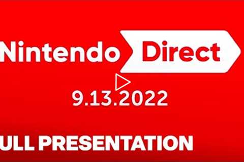 Nintendo Direct September 2022 Full Showcase