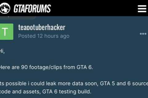 Suspected GTA 6 leaker threatens to expose MORE secrets unless Rockstar ‘negotiate a deal’ –..