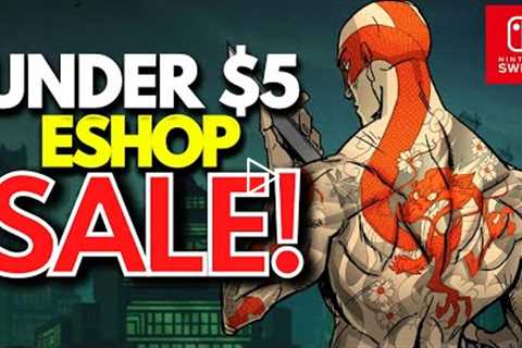 25 Amazing Eshop Deals Under $5! Nintendo Switch Eshop SALE!