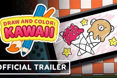 Draw and Color: Kawaii - Official Announcement Trailer