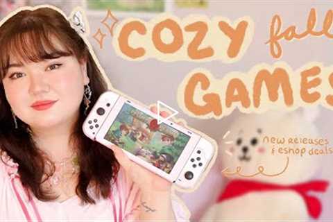 fall COZY GAMES on the nintendo switch 🍂 new releases & eshop sales