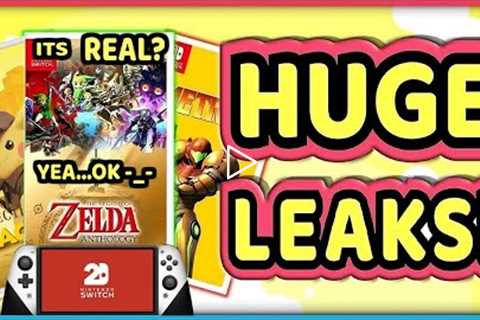 NEW Nintendo Switch Leaks Appear!|Zelda Games STILL ON? ,Switch 2  , Metroid Prime , Pokemon &..