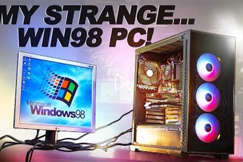 My STRANGE Windows 98 Retro Gaming PC Build!