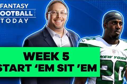 NFL Week 5 Fantasy Primer: Game BY Game BREAKDOWN | 2022 Fantasy Football Advice