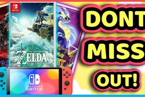 The BIGGEST NEW Nintendo Switch Games Coming SOON! | New zelda, pokemon, Bayonetta 3 & MORE!