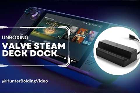 Unboxing The Official Steam Deck Dock - Is It Worth The Price?