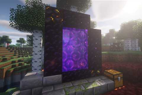 How to build a Minecraft Nether portal