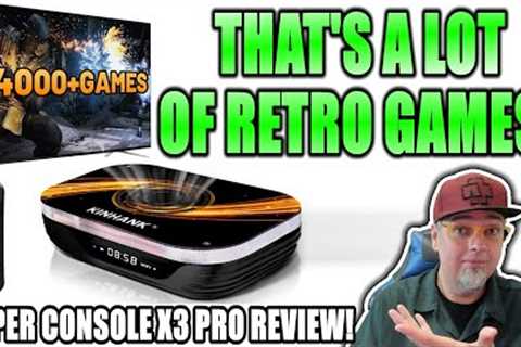 This Is SOLD On AMAZON?! NEW Super Console X3 Plus With Over 114,000 Retro Games! REVIEW