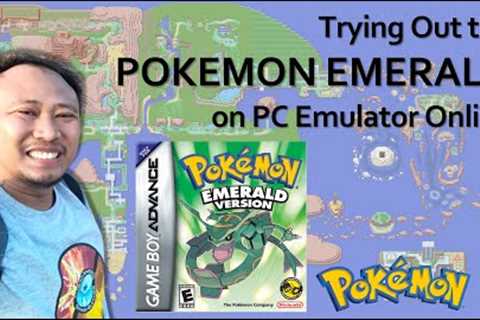 [Gaming] Trying out the POKEMON EMERALD on PC Emulator Online (Taglish)