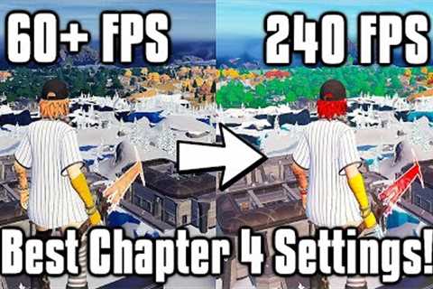 Fortnite Chapter 4 Settings Guide! - FPS Boost, Colorblind Modes, & More!