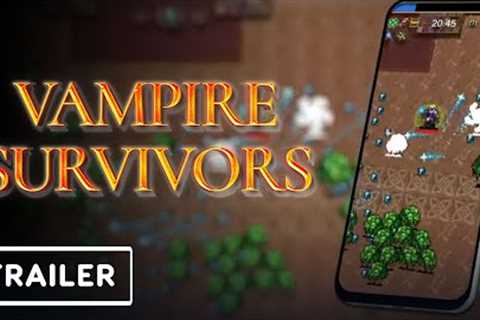 Vampire Survivors - Mobile Reveal Trailer | The Game Awards 2022