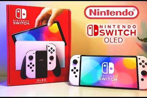 Nintendo Switch OLED Unboxing & Review vs. Regular Switch | 1 Yr. Review | Was It Worth..