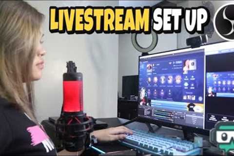 LIVESTREAM SET UP