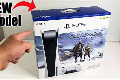 PS5 God of War Ragnarök Console Bundle Unboxing