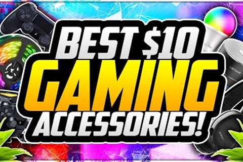 Top 10 BEST Gaming Setup Accessories UNDER $10! 🎮 Best BUDGET Gaming Equipment For YOUTUBERS!..
