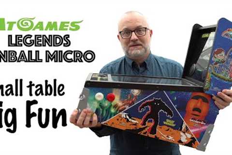 AtGames Pinball Micro : Small table - Big fun