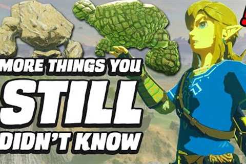 18 MORE Things You STILL Didn't Know In Zelda Breath Of The Wild