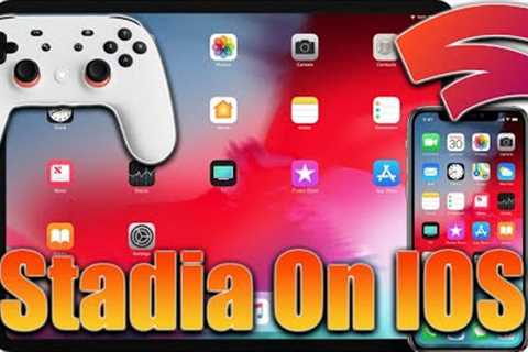 Stadia on Iphone & Ipad IOS Through Browser - How to setup and get working