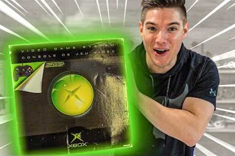 Unboxing a SEALED Original Xbox 20 Years Later!