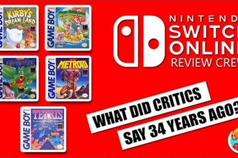 1980s Critics Review Every GAME BOY Game on Nintendo Switch Online