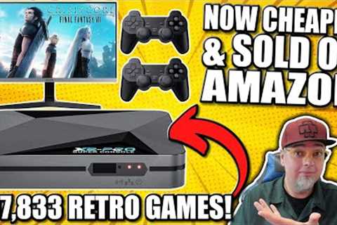 This NEW CHEAPER RETRO Emulation Console Is SOLD ON AMAZON With 107,833 GAMES!